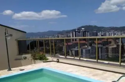 Cobertura para venda em florianópolis, coqueiros, 2 dormitórios, 1 suíte, 3 banheiros, 2 vagas