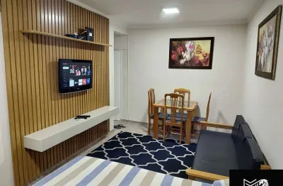 Sala living mobiliado – 1 quadra da praia | josé menino – santos/sp