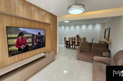 Apartamento reformado com 3 dormitórios e 140 m² – santos/sp