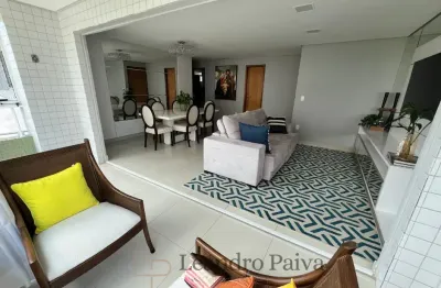 Vendo apartamento de luxo, 135 m², 4 quartos/3 suítes, carregador elétrico, r$ 1.280.000,00