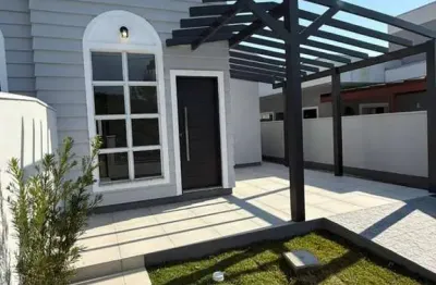 Venda: casa 3 quartos sendo 1 suíte, geminada, 1 vaga, 80m² privativos, biguaçu - sc