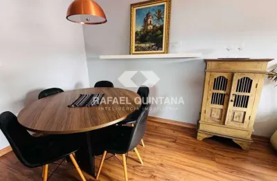 Venda: apartamento 2 quartos mobiliado, 1 vaga, 62m² privativos, trindade, florianópolis - sc