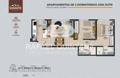 Venda: apartamentos de 2 e 3 quartos em coqueiros, florianópolis - sc