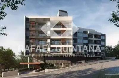 Apartamento alto padrão à venda com 2 quartos sendo 1 suíte, 2 vagas, 72m² privativos, joão paulo, florianópolis - sc