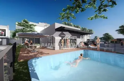 Condomínio de casas/sobrados à venda, 2 suítes, 1 vaga, praia da armação - florianópolis