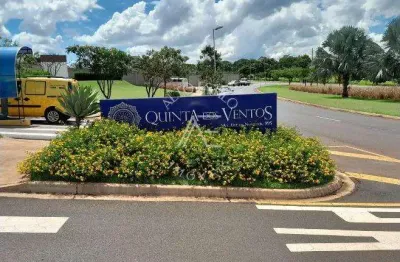 Terreno a venda condomínio quinta dos ventos ribeirão preto - sp