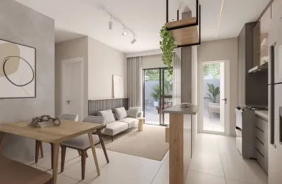 Apartamento na planta, 02 e 03 dormitórios com suíte.