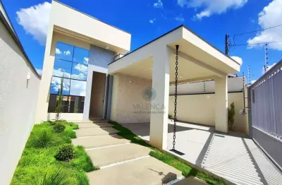 Casa térrea moderna com detalhes em estilo indústrial