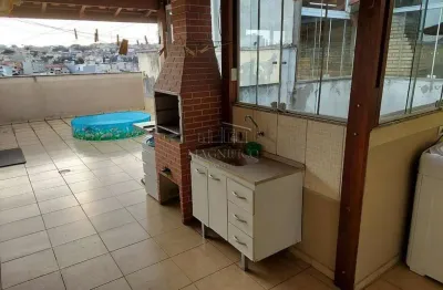 Cobertura com 2 quartos à venda na Rua João Luso, Vila Tibiriçá, Santo André