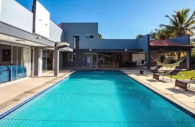 Casa em condomínio fechado com 5 quartos à venda na Rua Sebastião dos Santos, Terras de Itaici, Indaiatuba