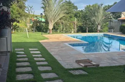 Linda chacara com 4 dormitórios em condomínio fechado à venda em marinque  - sp