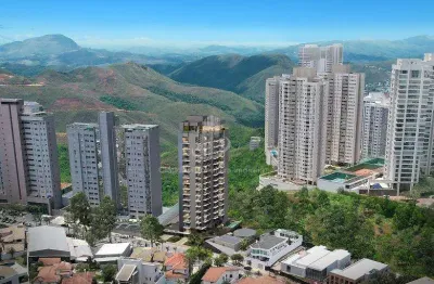 Apartamento para venda em nova lima, vila da serra, 2 dormitórios, 2 suítes, 2 banheiros, 2 vagas