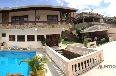 Casa com 3 quartos, 590 m², à venda no bairro cidade satélite em atibaia/sp - ca3179
