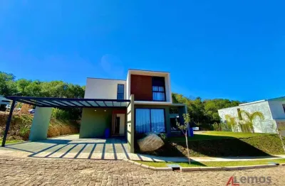 Casa com 3 ou 4 dormitórios à venda a partir de r$ 1.453.405,00 (à vista) no residencial la reserva ii em atibaia/sp - ca4575