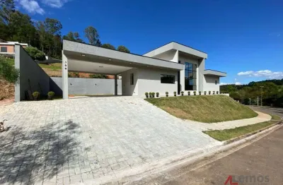 Casa com 3 dormitórios à venda, no condominio quintas da boa vista em atibaia/sp - ca4982