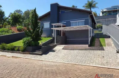 Casa com 3 dormitórios à venda, no condominio parque das garças ii - atibaia/sp - ca5260
