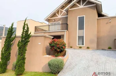 Casa com 4 dormitórios à venda, no condomínio residencial água verde - atibaia/sp - ca5089