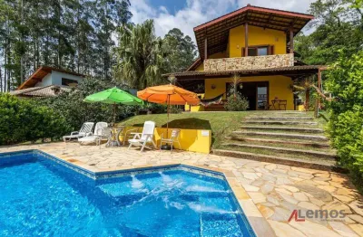 Casa com 3 dormitórios à venda, no retiro recanto tranquilo - atibaia/sp - ca5624