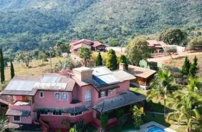 Ampla residência com 3 suítes mais casa de hóspedes à venda em atibaia/sp - ca5642
