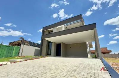 Casa moderna no condomínio vista da serra - atibaia/sp
