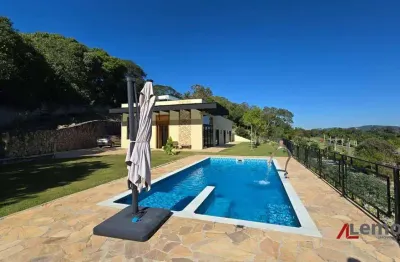 Casa com 3 dormitórios à venda, no condominio chácara pedra grande - atibaia/sp