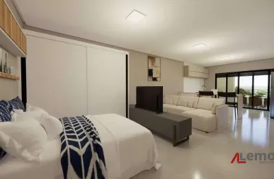 Apartamento studio (1 suíte) à venda, no centro - atibaia/sp