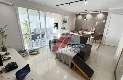 Apartamento mobiliado com 2 dormitórios, suíte, 2 vagas, depósito e lazer completo na vila romana