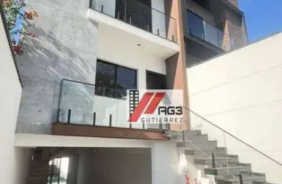 Sobrado novo com 3 suítes, piscina, área gourmet e 6 vagas no jardim são paulo