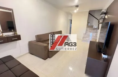 Sobrado de 2 dormitórios, quintal e uma vaga de garagem coberta no jardim cachoeira - freguesia do ó
