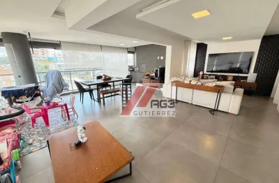 Apartamento mobiliado de 3 dormitórios, suítes, varanda gourmet, lazer completo e duas vagas no alto da lapa