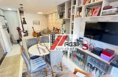 Apartamento de 2 dormitórios, lazer na cobertura e uma vaga de garagem no jardim são paulo