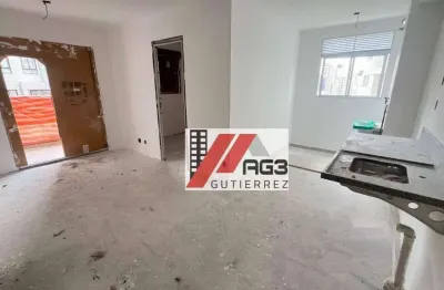 Apartamento novo de 2 dormitórios, varanda e lazer de clube nas perdizes