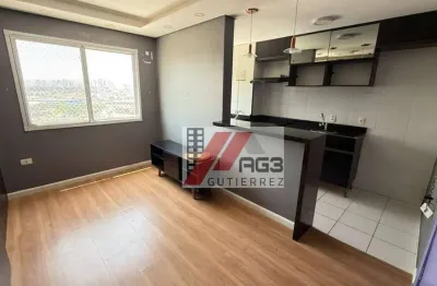 Apartamento semi-mobiliado de 1 dormitório em andar alto com lazer na água branca