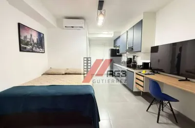 Apartamento novo totalmente mobiliado em andar alto com vista livre e lazer nas perdizes