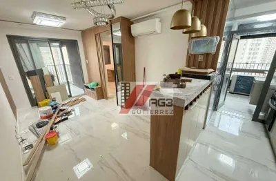 Apartamento novo mobiliado de 3 dormitórios, suíte, ar-condocionado, vaga de garagem e lazer completo na pompeia