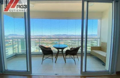 Apartamento mobiliado com 3 quartos, suíte, 2 vagas, varanda e lazer na vila romana