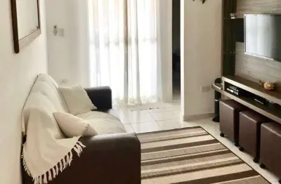 Apartamento mobiliado com 02 dormitórios, próximo a praia grande