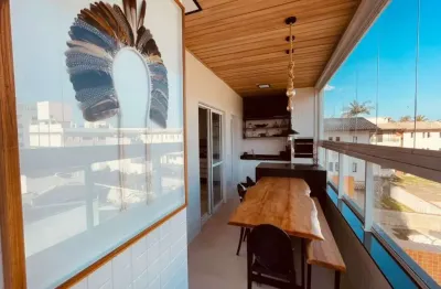 Lindo apartamento nas toninhas - 3 dormitórios sendo 2 suítes - lazer completo