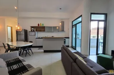 Excelente apartamento com vista mar, amplo, mobiliado e decorado