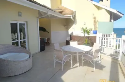 Linda cobertura 4 suítes na praia grande - condomínio frente mar