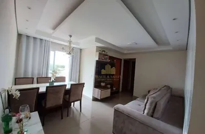 Apartamento com 3 dormitórios para alugar, 76 m² por r$ 2.812,00/mês - jardim nova indaiá - indaiatuba/sp