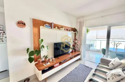 Apartamento com 3 dormitórios para alugar, 86 m² por r$ 6.470,00/mês - vila bergamo - indaiatuba/sp
