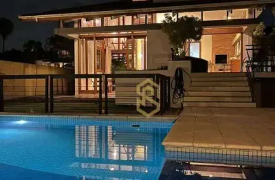 Sobrado com 3 dormitórios para alugar, 357 m² por r$ 15.750,00/mês - jardim vila paradiso - indaiatuba/sp