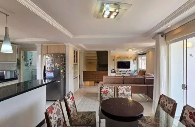 Casa com 4 dormitórios à venda, 207 m² por r$ 800.000,00 - santa cândida - curitiba/pr