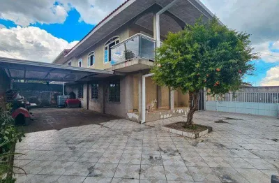 Sobrado com 6 dormitórios à venda, 396 m² por r$ 895.000,00 - cajuru - curitiba/pr
