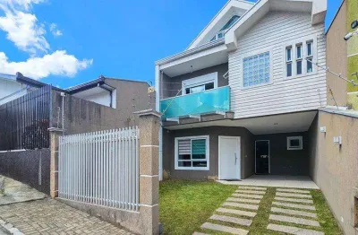 Sobrado com 4 dormitórios para alugar, 213 m² por r$ 5.393,88/mês - hauer - curitiba/pr