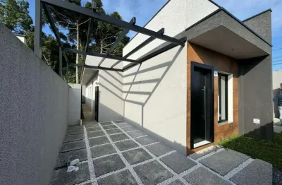 Casa com 3 dormitórios à venda, 70 m² por r$ 489.000,00 - colônia rio grande - são josé dos pinhais/pr