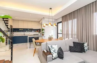 Apartamento duplex com 2 dormitórios à venda, 78 m² por r$ 949.000,00 - vila izabel - curitiba/pr