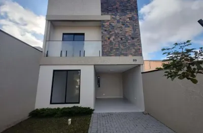 Sobrado com 3 dormitórios à venda, 143 m² por r$ 750.000,00 - gralha azul - fazenda rio grande/pr