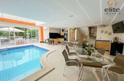 Casa com 4 quartos à venda, 704 m² por r$ 6.800.000 - alphaville graciosa - pinhais/pr